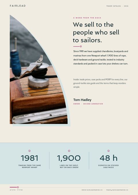 Marine & Boating Premium — Welcome / About page