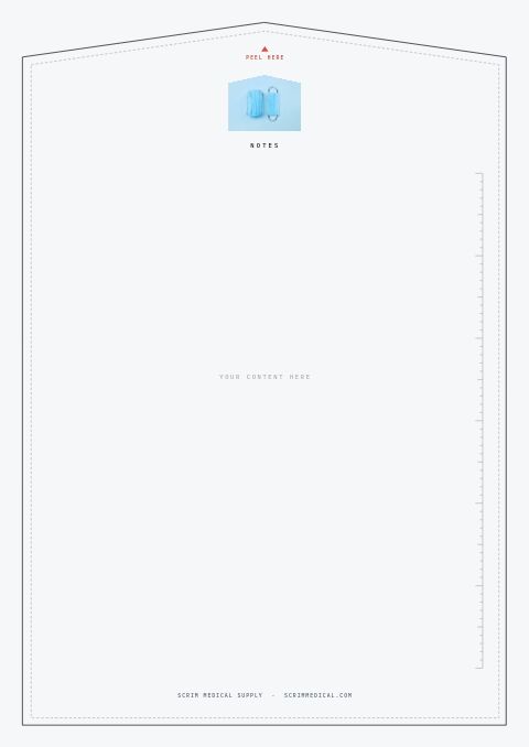 Medical Supplies Premium — Framed Blank page