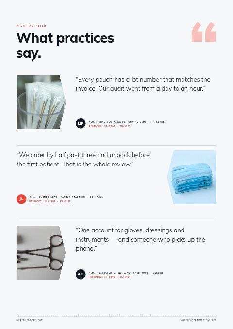 Medical Supplies Premium — Testimonials page