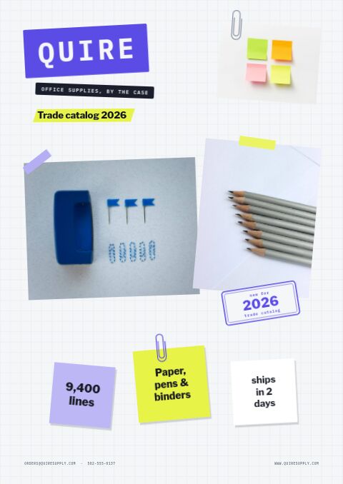 Office Supplies Premium — Cover · sticker page