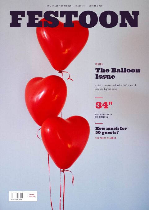 Party Supplies Premium — Cover · magazine page