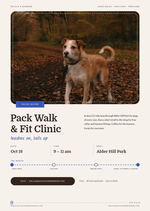 Pet Supplies Premium — Event / Launch page