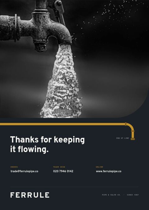 Plumbing Supplies Premium — Back Cover page