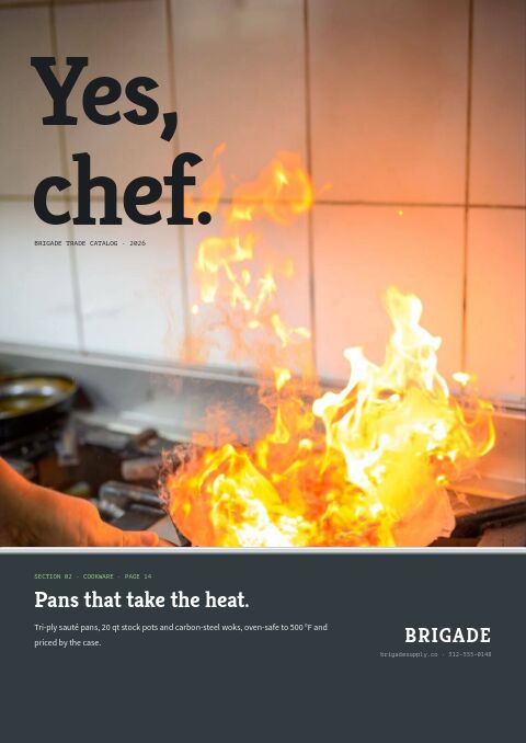Restaurant Supplies Premium — Cover · poster page