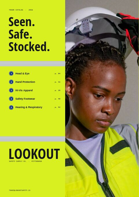 Safety Equipment Premium — Cover · split page