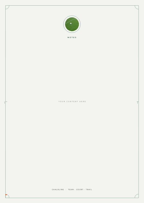 Sports & Outdoors Premium — Framed Blank page