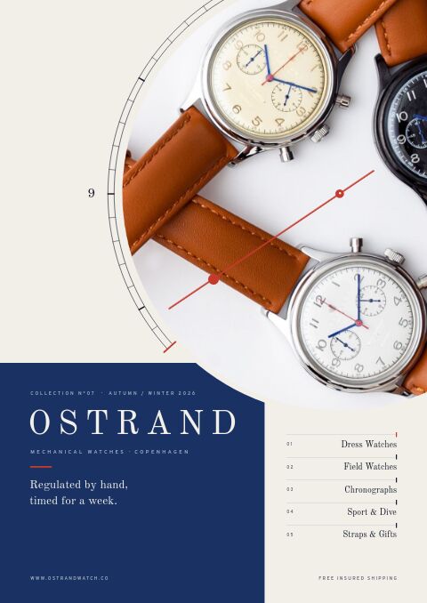 Watches Premium — modello di catalogo premium