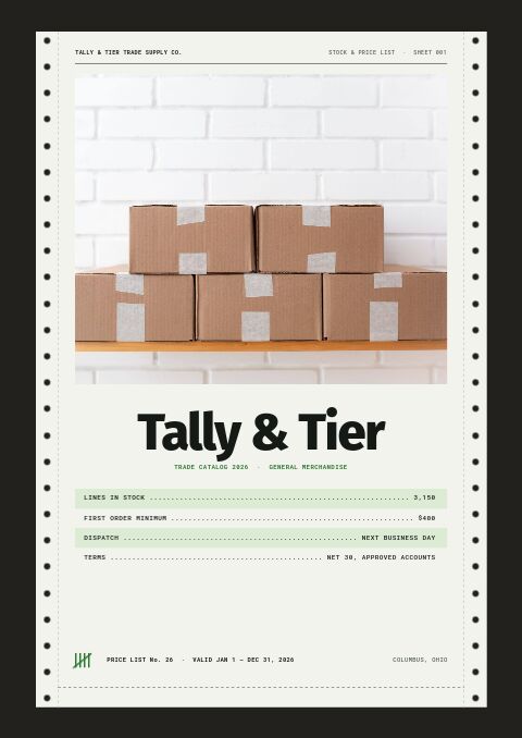Wholesale & B2B Premium — Cover · framed page
