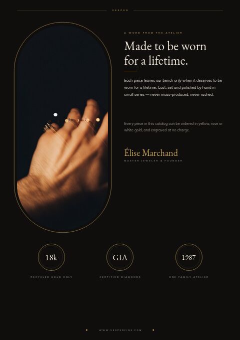 Jewelry & Accessories — Welcome / About page