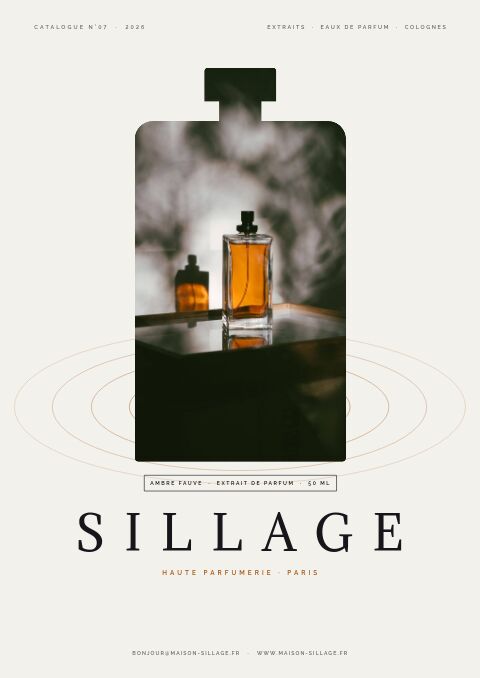 Profumi e fragranze — modello di catalogo