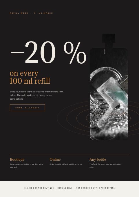 Perfume & Fragrance — Promo / Sale page