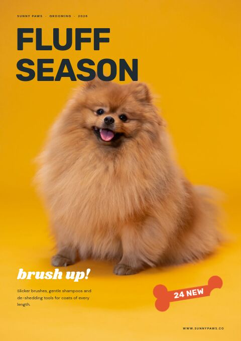 Pet Supplies — Cover · poster page