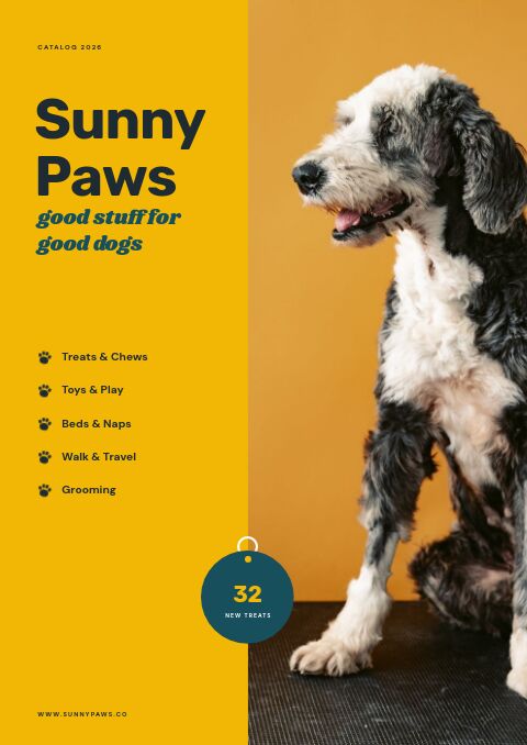 Pet Supplies — Cover · split page
