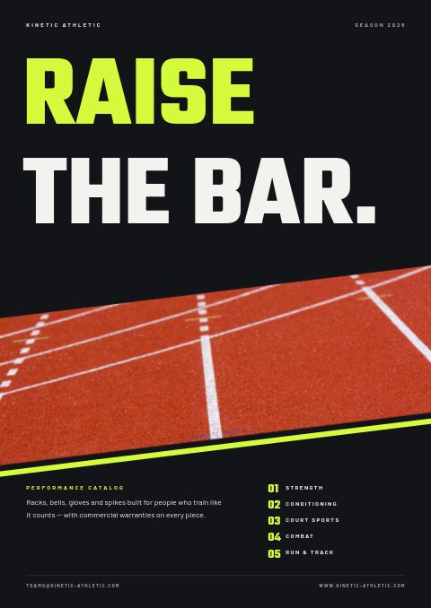 Sports & Fitness — Cover · band page