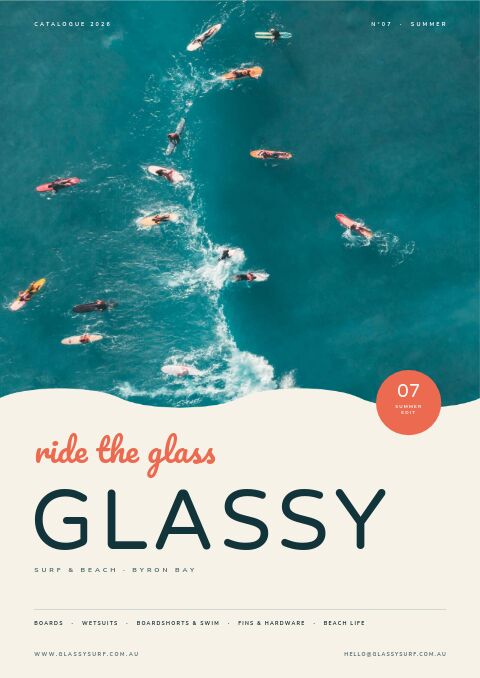 Surf e mare — modello di catalogo