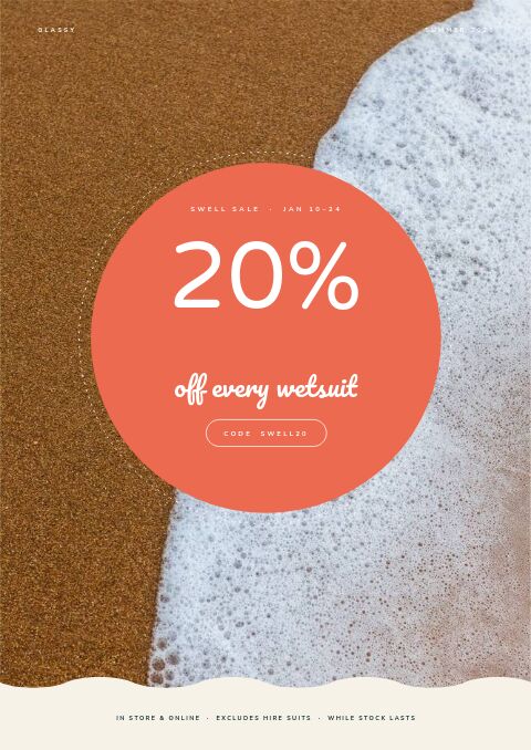 Surf & Beach — Promo / Sale page