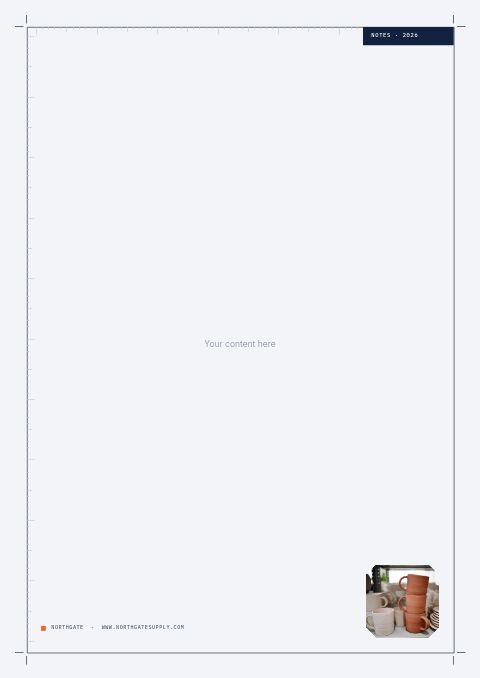 Wholesale / B2B — Framed Blank page