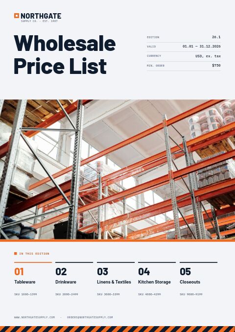 Wholesale / B2B — Cover · band page
