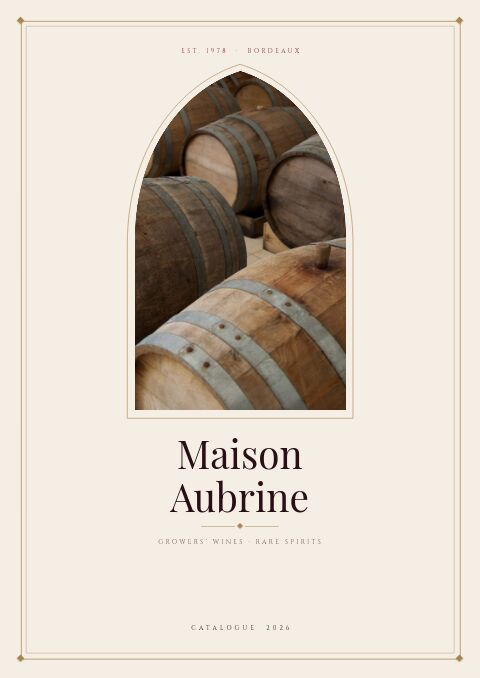 Wine & Spirits — Cover · framed page