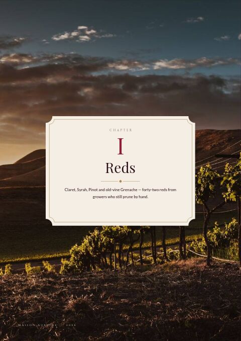 Wine & Spirits — Collection Divider page
