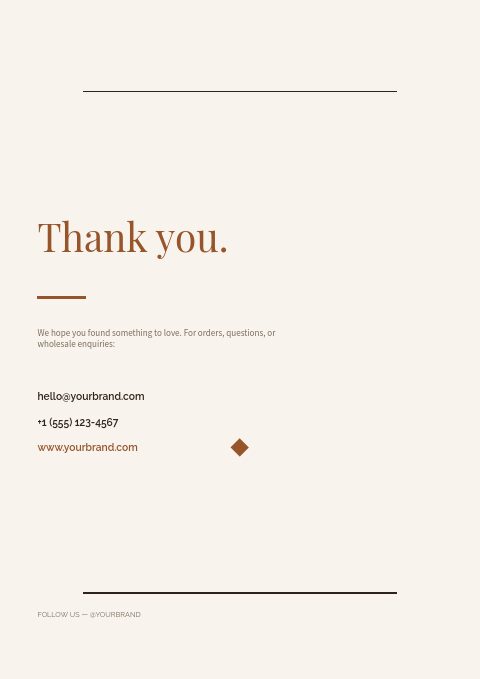 Bags & Luggage — Back page page