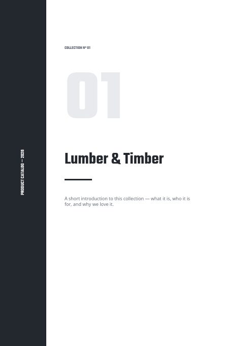 Building Materials — Divider page