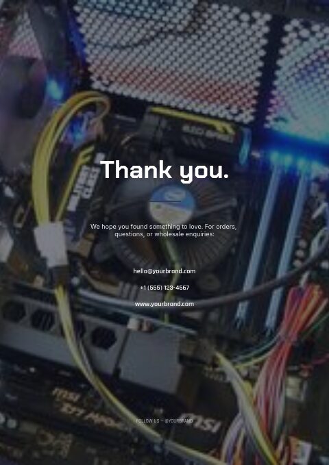 Electrical Supplies — Back page page