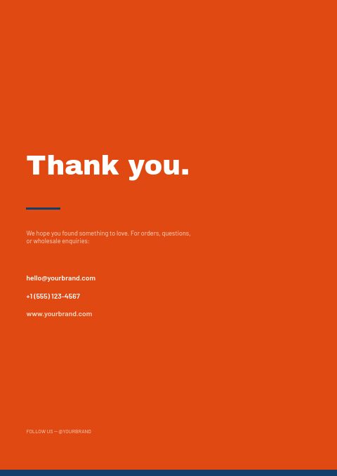 Footwear — Back page page