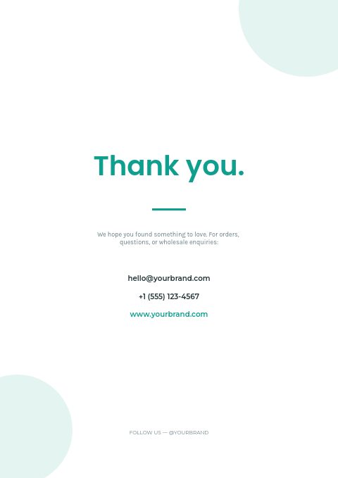 Health & Beauty — Back page page