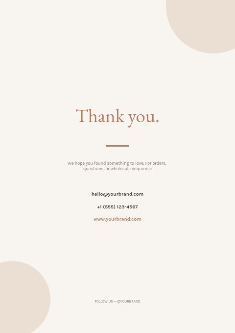 Home Decor — Back page page