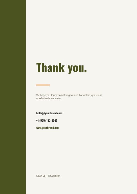 Hunting — Back page page