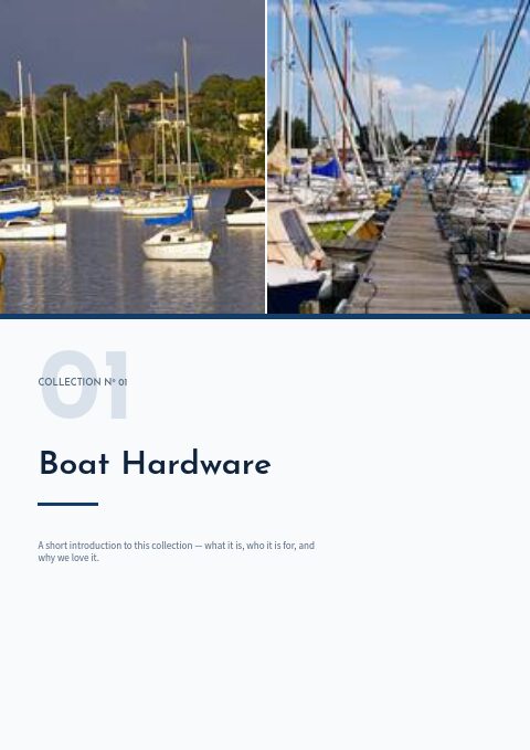 Marine & Boating — Divider page