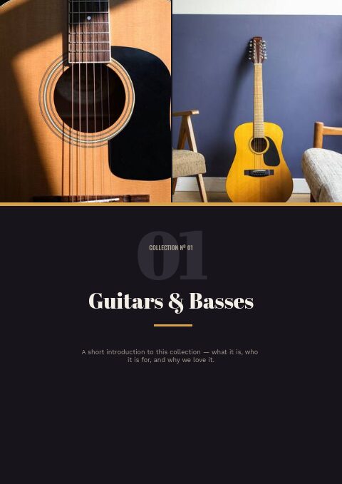 Music & Instruments — Divider page