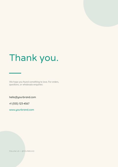 Pet Supplies — Back page page