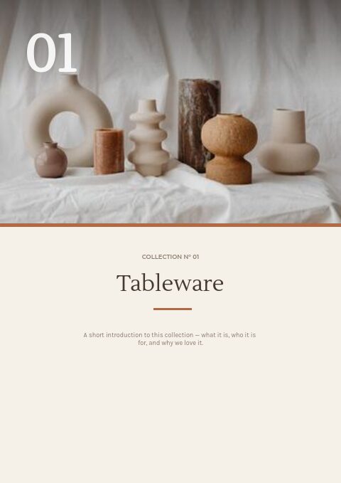 Studio Clay — Divider page