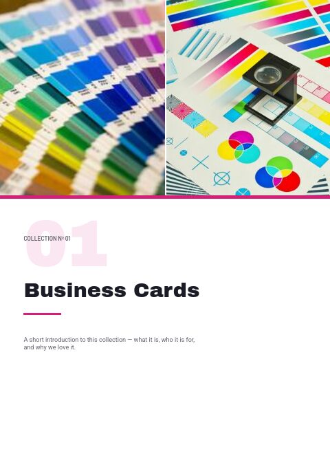 Printing Services — Divider page