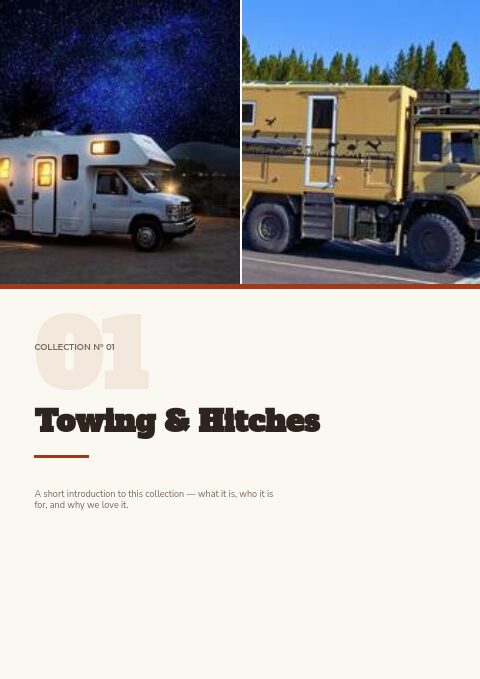 RV & Camping Equipment — Divider page