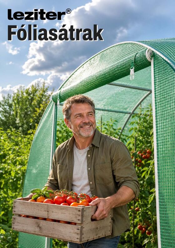 The cover of a finished eight-page product catalog